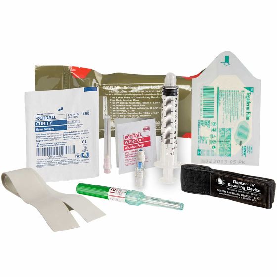 NAR NEEDLELESS SALINE LOCK KIT